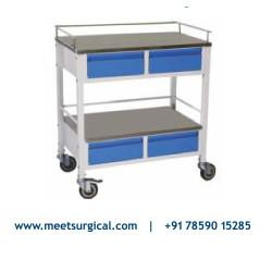 Medicine Trolley with 4 Drawers - MP 549