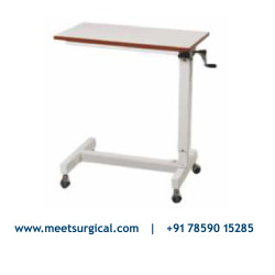 Over Bed Table Mayo’s Type S.S. (Adjustable by Pneumatic Gas Spring) - MP 527